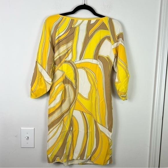 Beth Bowley yellow retro zipper neck dress - Picture 4 of 9